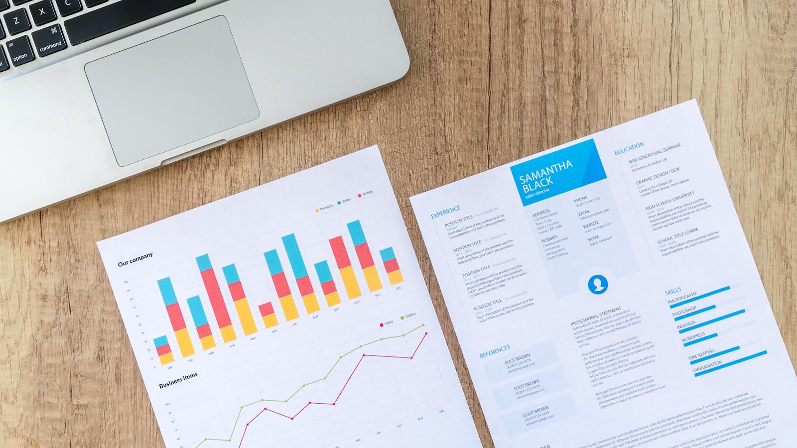 Business owner reviewing accounts receivable and invoice finance options to support growth.