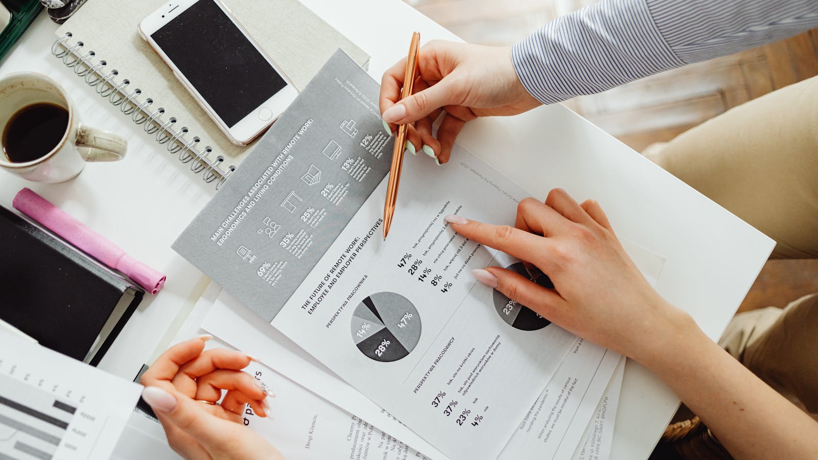 Canadian business owner planning finances during uncertain economic conditions.